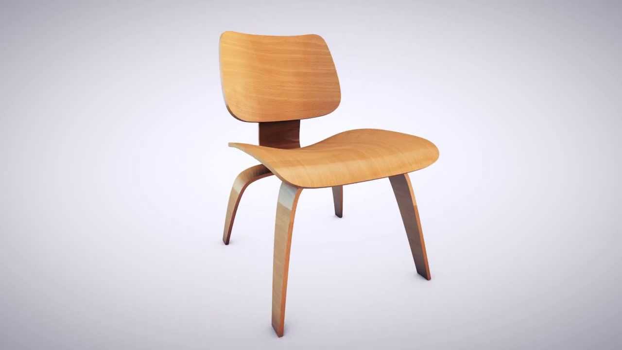 Eames Plywood 3d