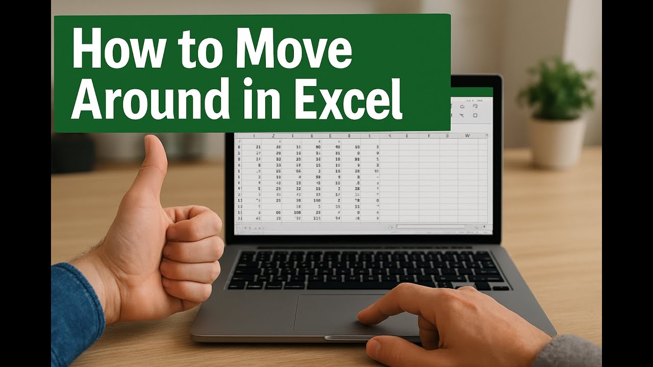 Navigate Excel — Move, Select, Zoom & Save (Beginner Guide) 