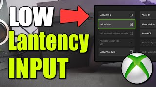 How To Turn On Auto Low Latency Mode On Xbox Series Xs Game Modeno Input Lag