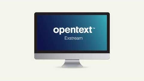 Personalized Video for OpenText Exstream - Banking example
