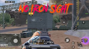 New no iron sight glitch in CODM Season 2 | #CODM #CallOfDutyMobile