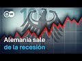 Alemania pone fin a dos años consecutivos de recesión