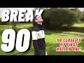 How did it stay out   17 handicap golf breaking 90  gosfield lakes course essex golf vlog