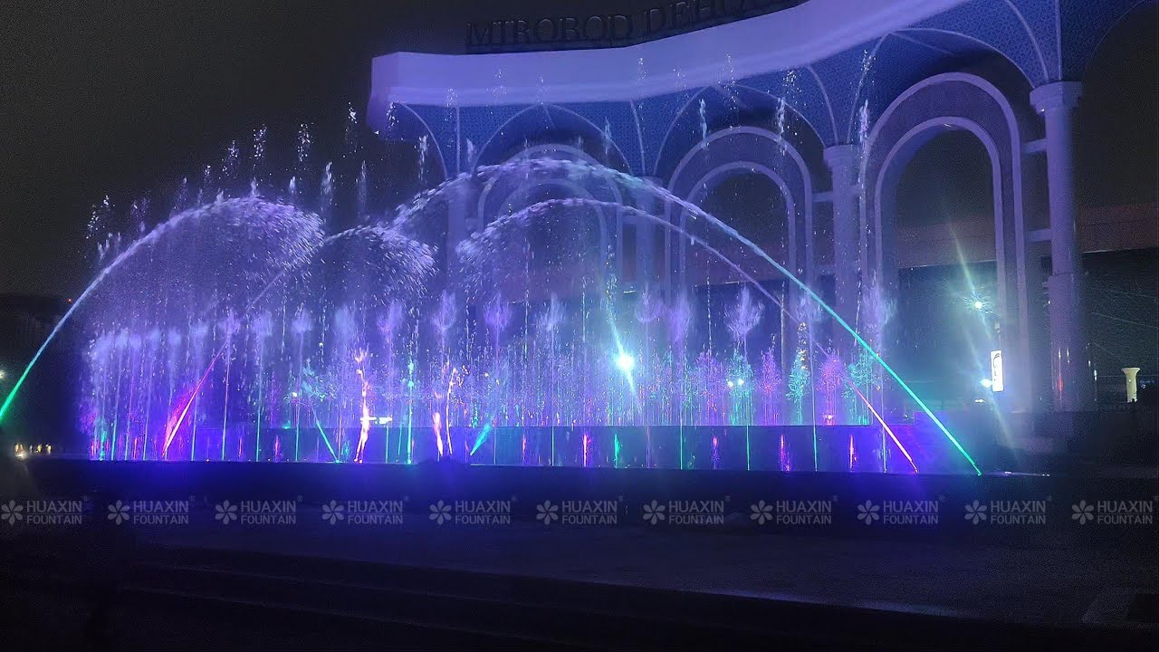 HUAXIN FOUNTAIN | Dancing Fountain in Tashkent, Uzbekistan Final Commissioning | Performance Test