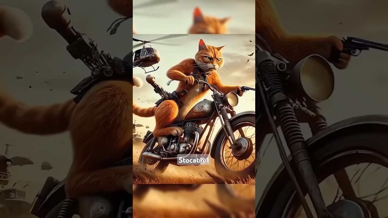 Police Cat Takes Kittens Revenge😿Ai Cat Story🔥 