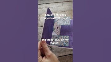 FREE papercraft tutorials #funfoldcard #craftshort #cardmaking #cardidea #easycardideas #stampinup