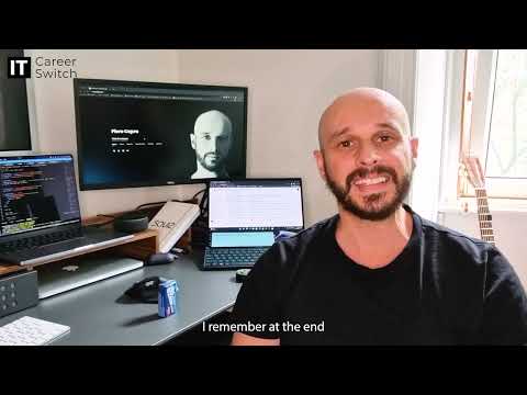Piero Capra- A day in the life of a Front End Developer - IT Career Switch