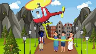 Chhtu Jeetu Pinky | Helicopter Cartoon | Pagal Beta |Desi Comedy Video | CS Bisht Vines | Joke of