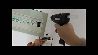 Indoor Invisible Optical Fiber Cable Fttr Installation Full Filming