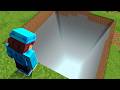 Minecraft, But Taking Damage Deletes the Chunk