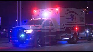 Shooting outside nightclub sends two men to hospital