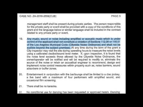 04/03 Apotheké LA violates noise laws & alcohol permit 2022