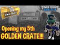 Opening my 5th GOLDEN CRATE + Gold Towers Only Challenge!! Tower Defense Simulator - ROBLOX