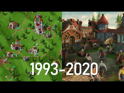Эволюция серии игр The Settlers 1993 - 2020
