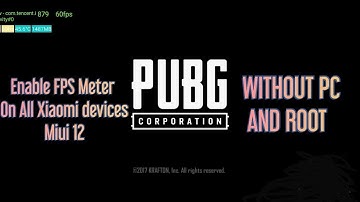 Enable FPS Meter on all Xiaomi Devices Miui 12 Without PC and ROOT