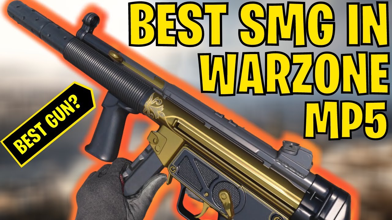 BEST MP5 CLASS WARZONE (Cold War MP5) BEST SMG IN WARZONE Gun Guide YouTube
