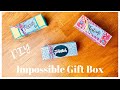  impossible gift box i geschenkverpackung i diy 