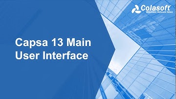 Colasoft Capsa Main User Interface
