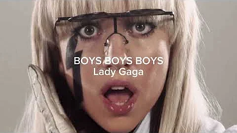 Lady Gaga- boys boys boys (slowed)