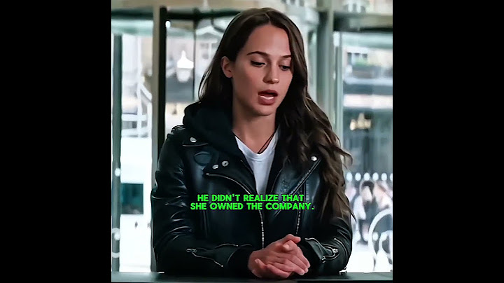 He didn't realize she owned the company💀📈#tombraider #laracroft