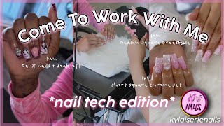 a day in the life of a teenage nail tech. | Come To Work With Me by Kyla Iserié 142,979 views 1 year ago 24 minutes