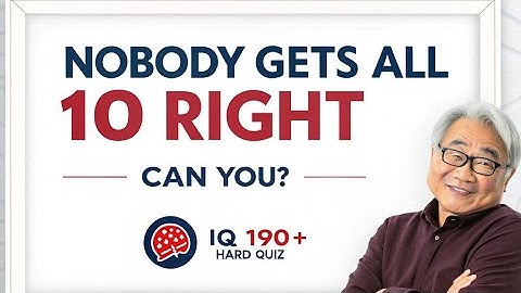 IF YOU CAN GET 7 OUT OF 30! YOUR BRAIN IS POWERFUL! | | General Knowledge Quiz