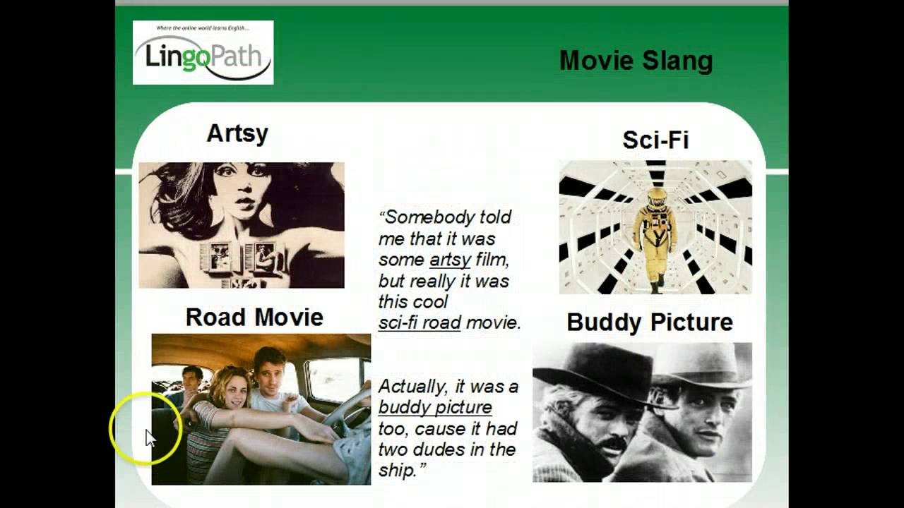 movie slang YouTube