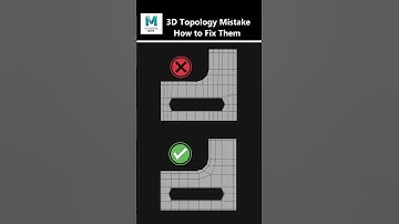 Noob vs pro Artist: How to fix the topology #mayatutorial #3dtips #shorts