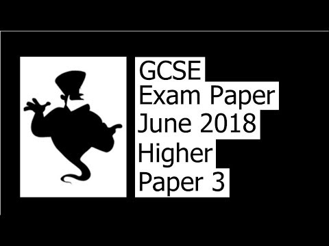 June 2018 Higher Paper 3