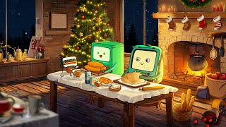 Lofi Christmas Music 24/7  All Popular Christmas Songs Lofi Mix  Cozy Christmas Fireplace