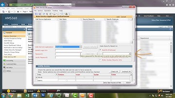 How to Set up the API in AMS