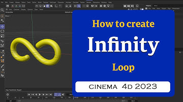 How to create Infinity Loop in Cinema 4D 2023 @MaxonVFX ​