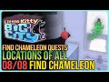 All find chameleon locations  little kitty big city  chameleon quests