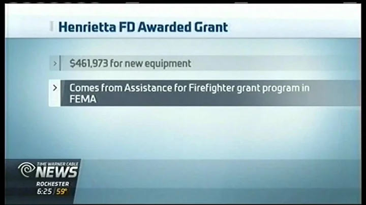 Slaughter Announces Support for Henrietta Fire Dis...