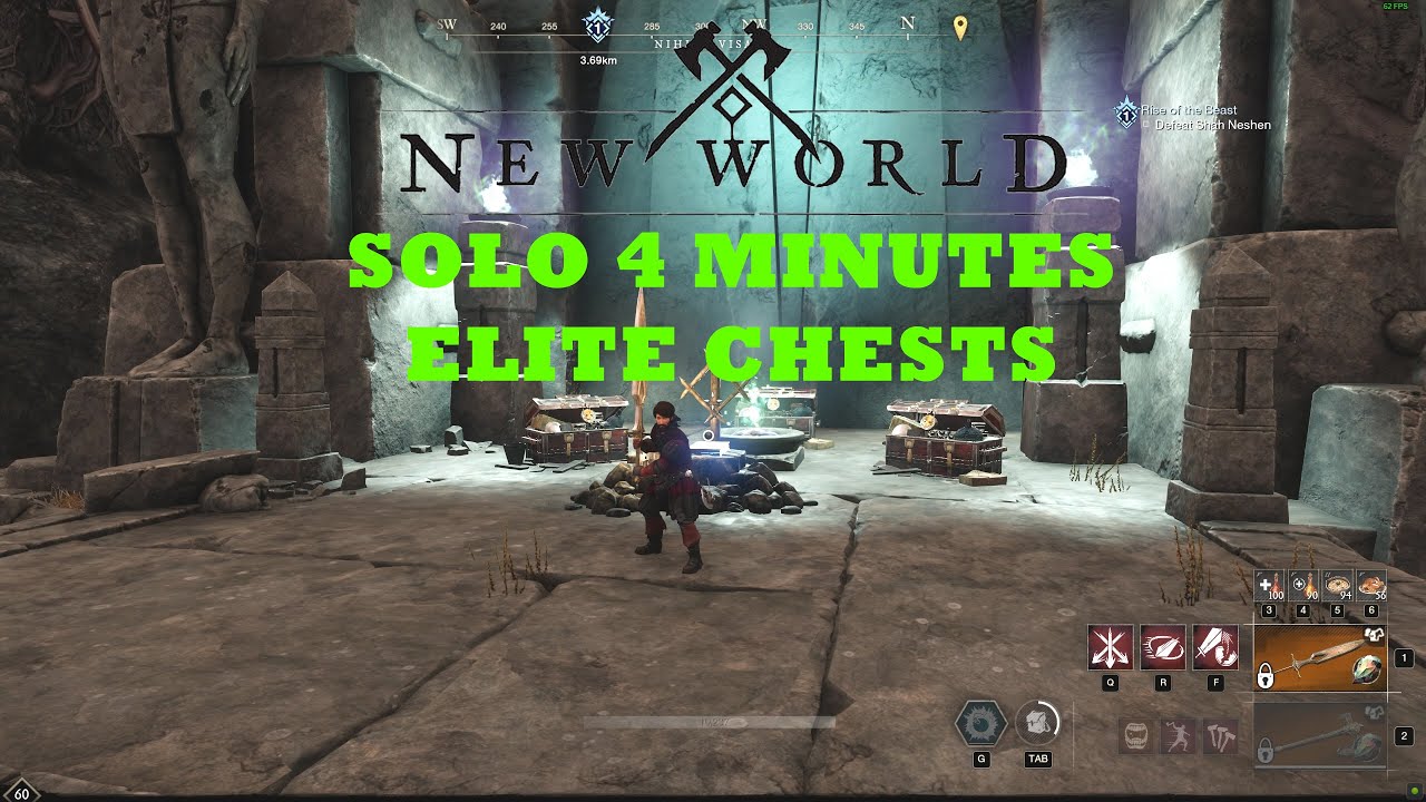 New world Solo Mangled Heights Elite Chests Climb 2023 YouTube
