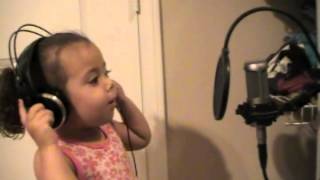 Lea Del Castillo Singin It Up As A Two Yr Old Me