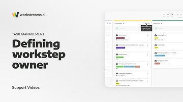 workstreams.ai Support | How To Assign Workstep Ownership