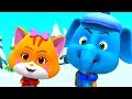 seluncur es | video kartun lucu | kartun anak-anak | Loco Nuts Cartoons | bayi video | Ice Skating