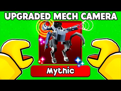 How To Unlock UPGRADED MECH CAMERAMAN