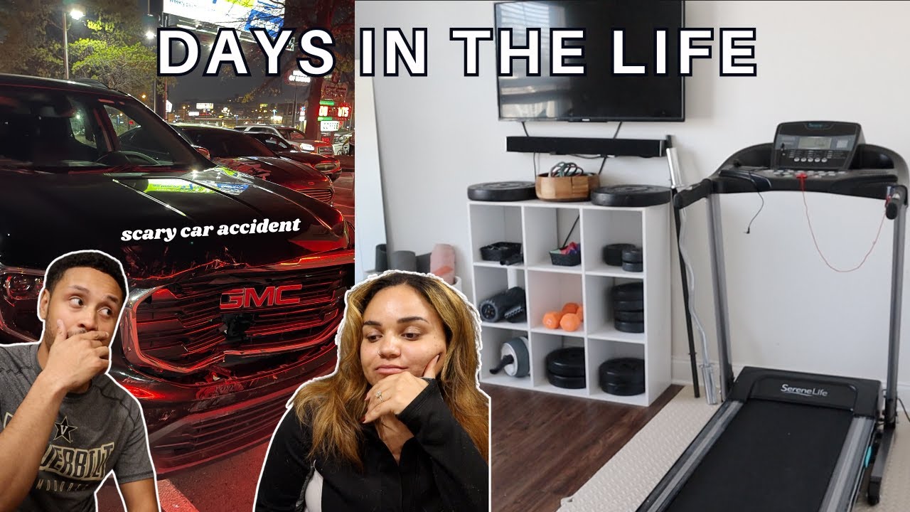 VLOG // The SCARIEST car accident + story time, new gym equipment ...