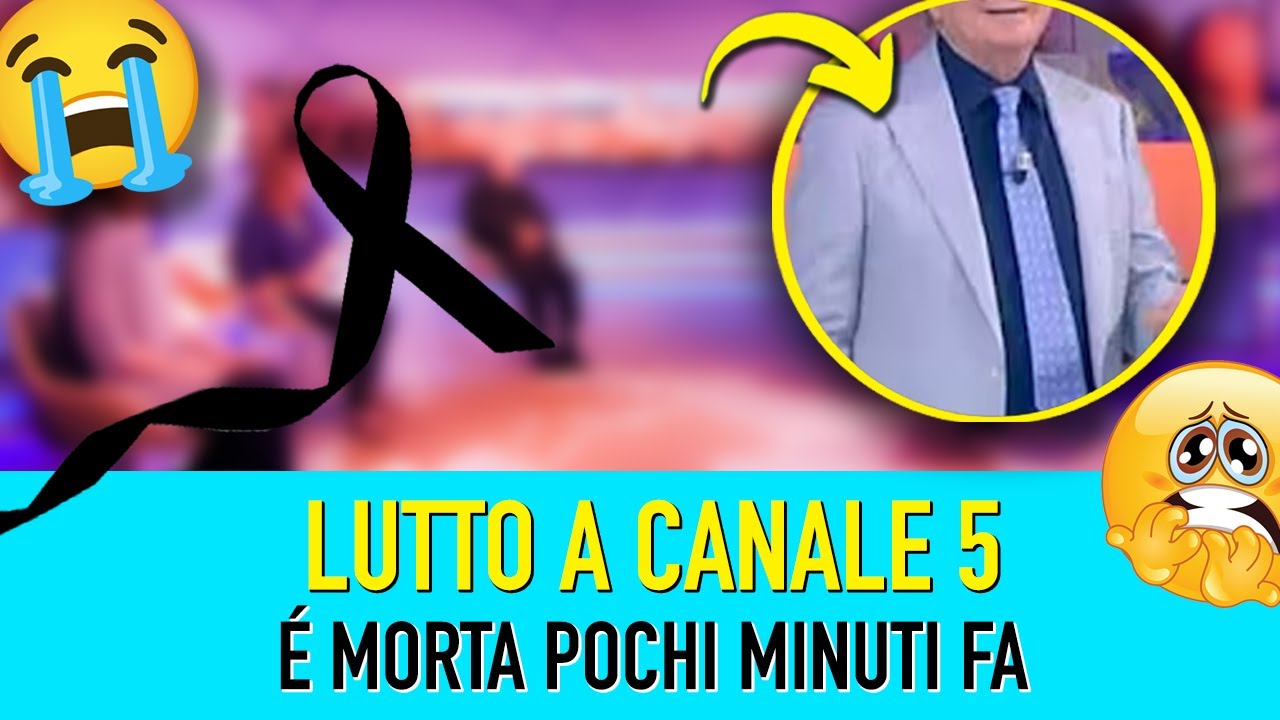 ⚡️GRAVE LUTTO IN RAI: È MORTO IMPROVVISAMENTE DURANTE LA NOTTE NELLA ...