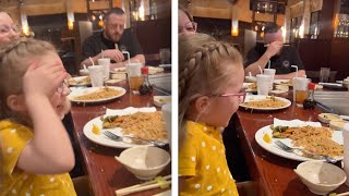 Little Girls Hilarious And Explicit Reaction To Hibachi