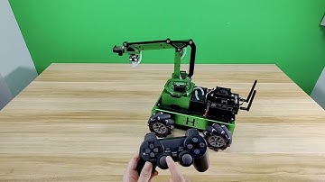JetMax with Mecanum Wheel Chassis Handle Control