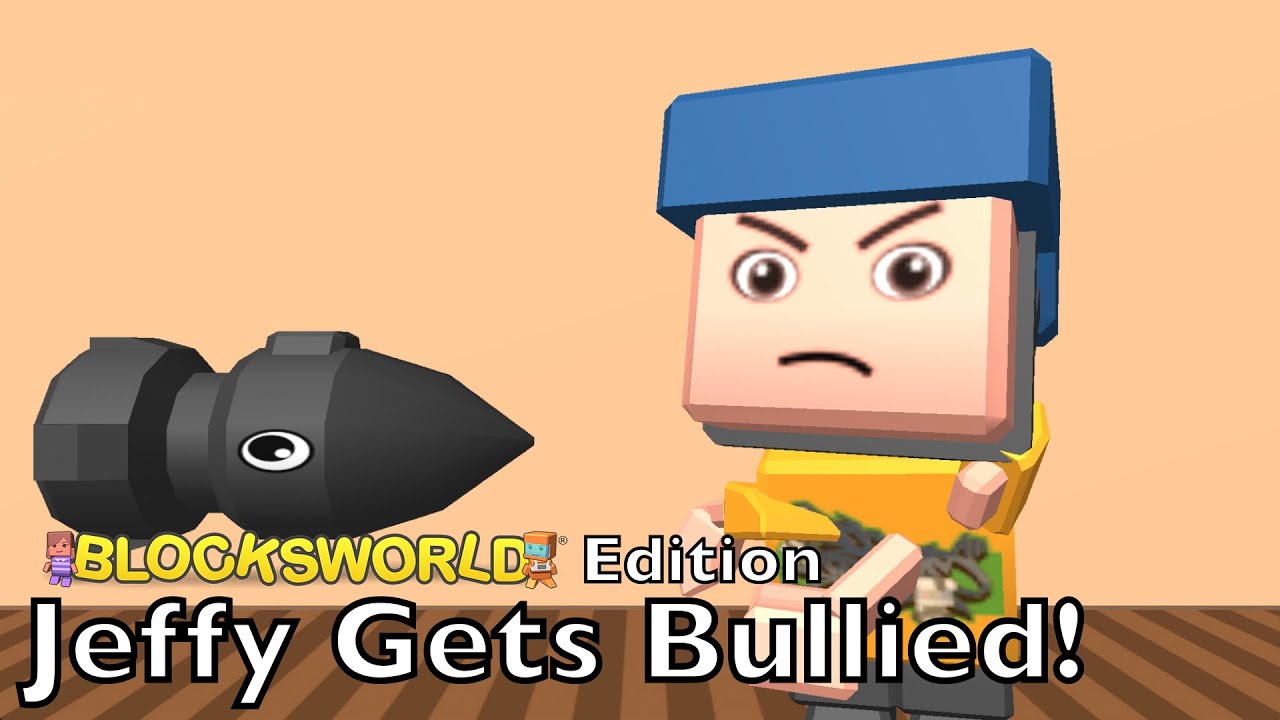 Jeffy Gets Bullied! (Blocksworld Edition) YouTube