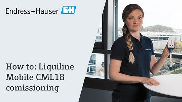 Liquiline Mobile CML18 | Commissioning