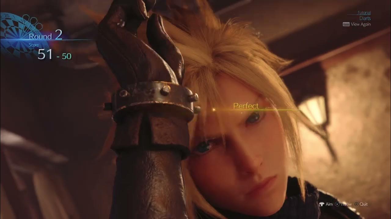 FINAL FANTASY VII REMAKE lead with 6 darts YouTube
