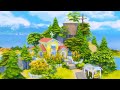 Sosuke and Ponyo's House 🐟🛟| The Sims 4 Speed Build | Studio Ghibli Inspired | No CC