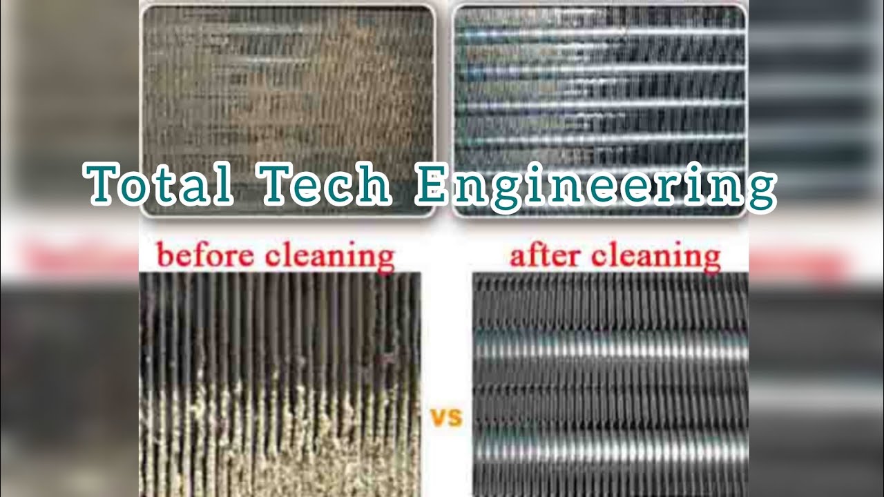 Fan Coil Unit cleaning coil Fcu unit Heating ventilation and air