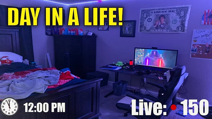 A Day In The Life Of As a Small Streamer 17 yrs old