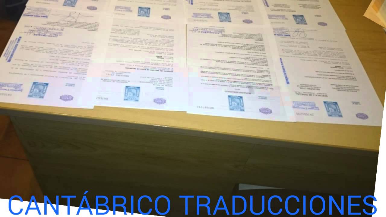 Agencia de traducciones juradas con sede en Cantabria y con entregas nacionales e internacionales
